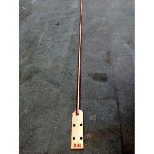 Copper Bonded Earthing Rod- 14Mm/3Mtr - Copper Thickness: 250 Micrometers (Um)