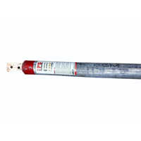 Gi Earthing Electrode With Copper Strip - Color: Sliver