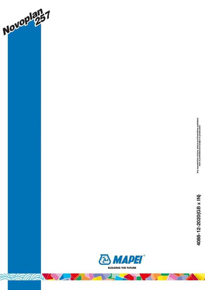MAPEI NOVO PLAN 257