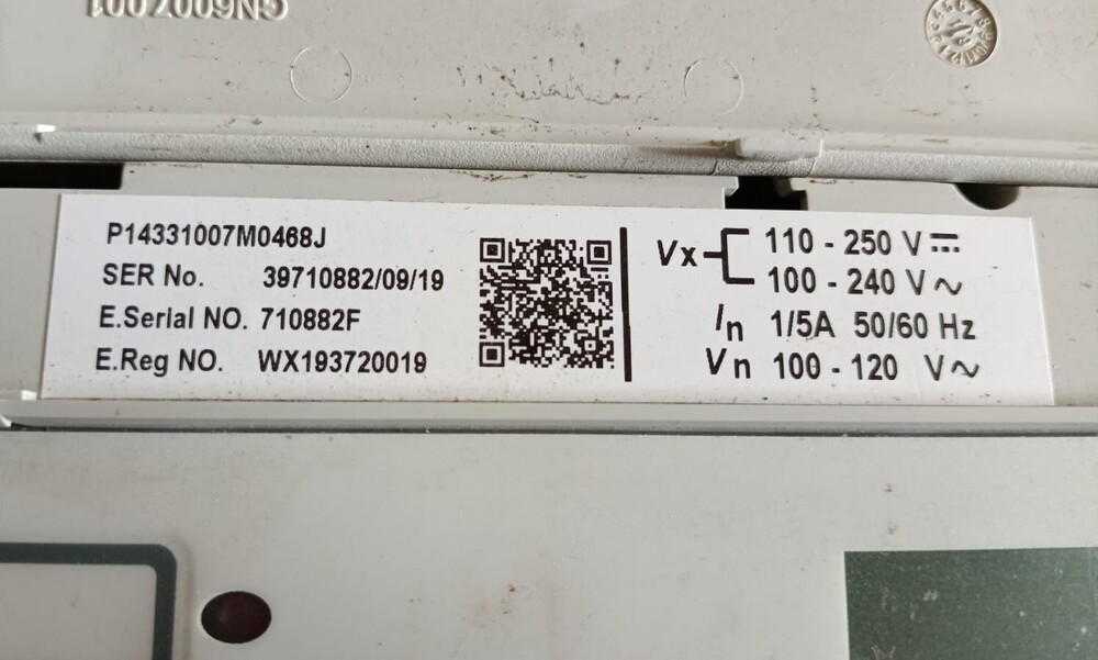 MICOM P143 P14331007M0468J PROTECTION RELAY (NOT WORKING)