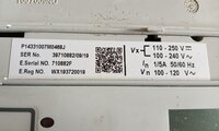 MICOM P143 P14331007M0468J PROTECTION RELAY (NOT WORKING)