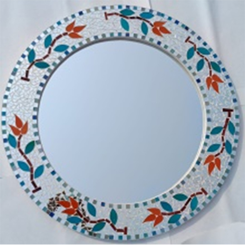 Mosaic Wall Mirror - Glass Thickness: 2-5 Millimeter (Mm)