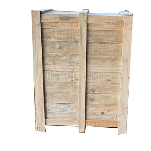 Pinewood Industrial Packaging Box - Color: Brown