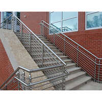 Industrial Ss Railing Pipe - Color: Silver