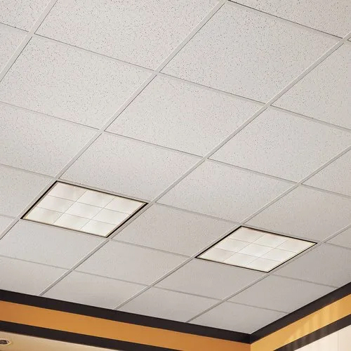 Asbestos Cement False Ceiling Tile - Color: Cream