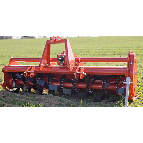 2 Mtr Agriculture Rotavator - Color: Orange