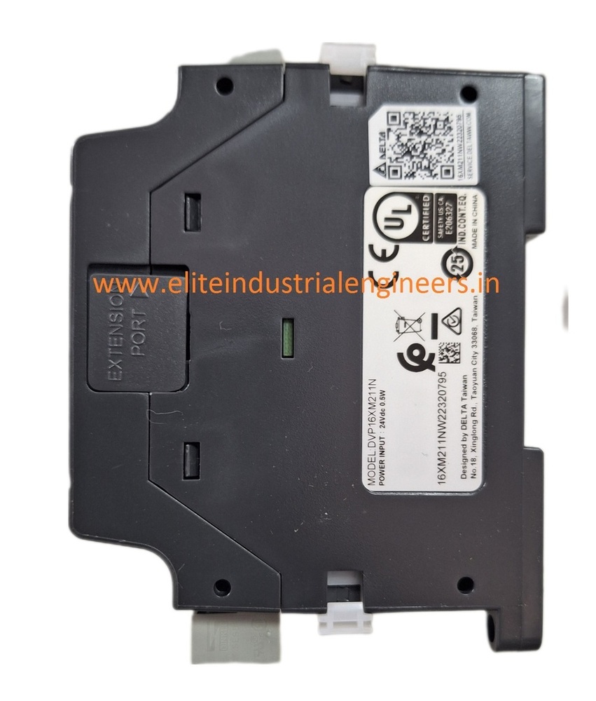 Delta Plc Dvp16xm211n - Power Input: 24vdc, 0.5w | Reliable Performance For Automation And Control Solutions