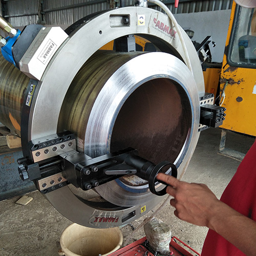 Pipe Chamfering Machine/ Weld Edge Preparation Machine - Capacity: 30-80 Kg/hr Kg/hr