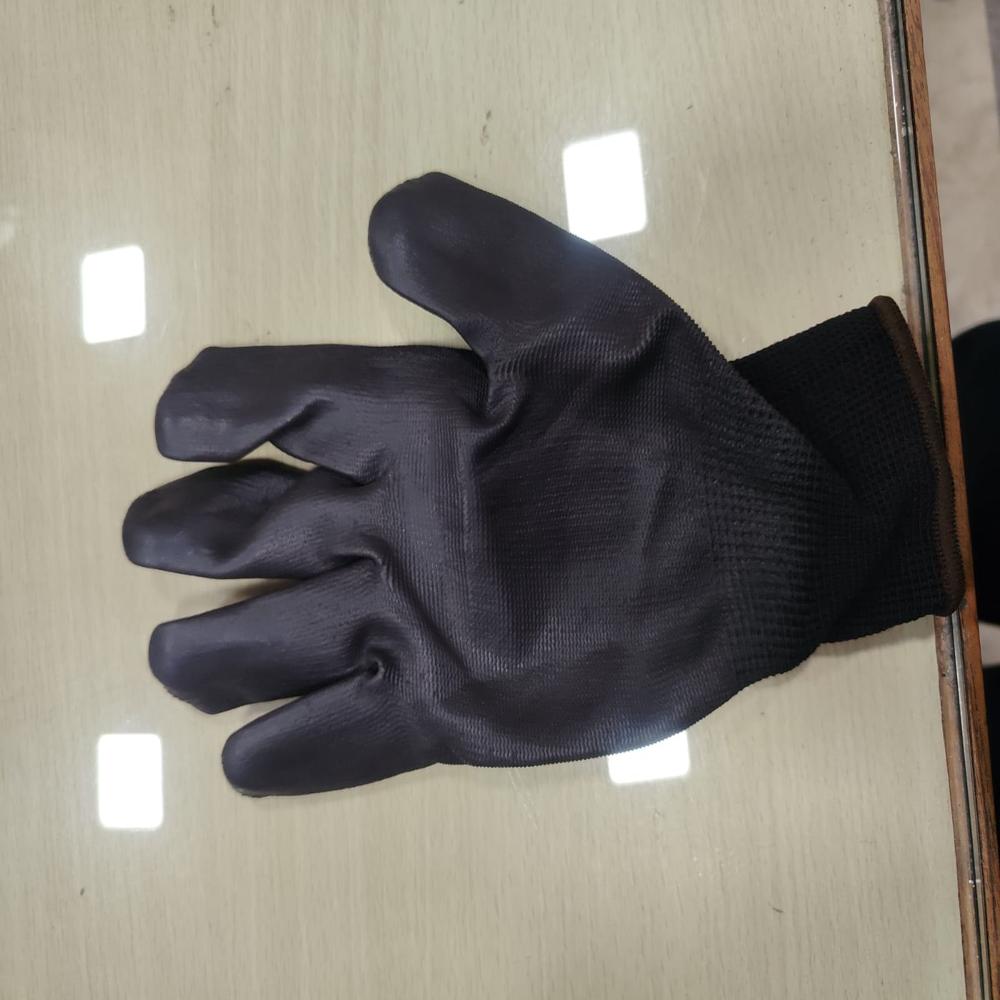 Pu coated gloves 