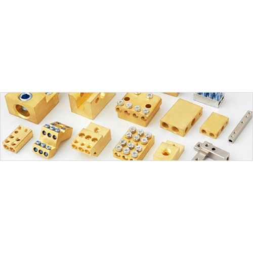 Brass Terminal For Pcb - Color: Golden