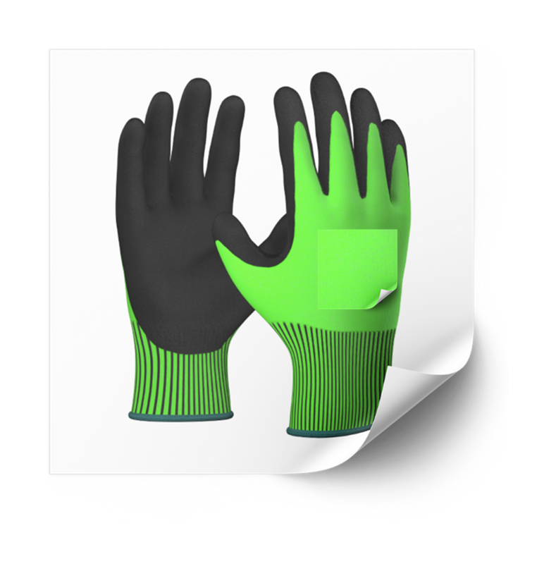 Cut D Nitrile Foam gloves
