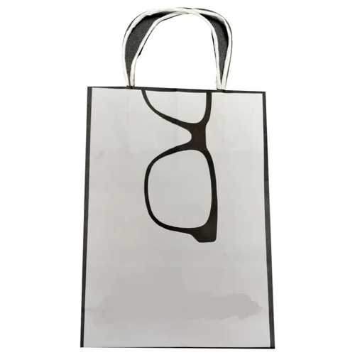 White Art Paper Carry Bag - Feature: Disposable