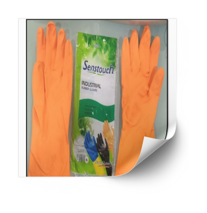 rubber gloves 
