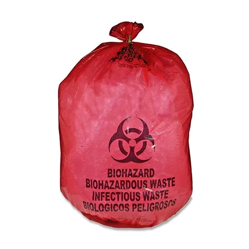 LDPE Recyclable Waste Biohazard Bag