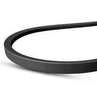 Classic And Wedge V Belt - Belt Color: Black
