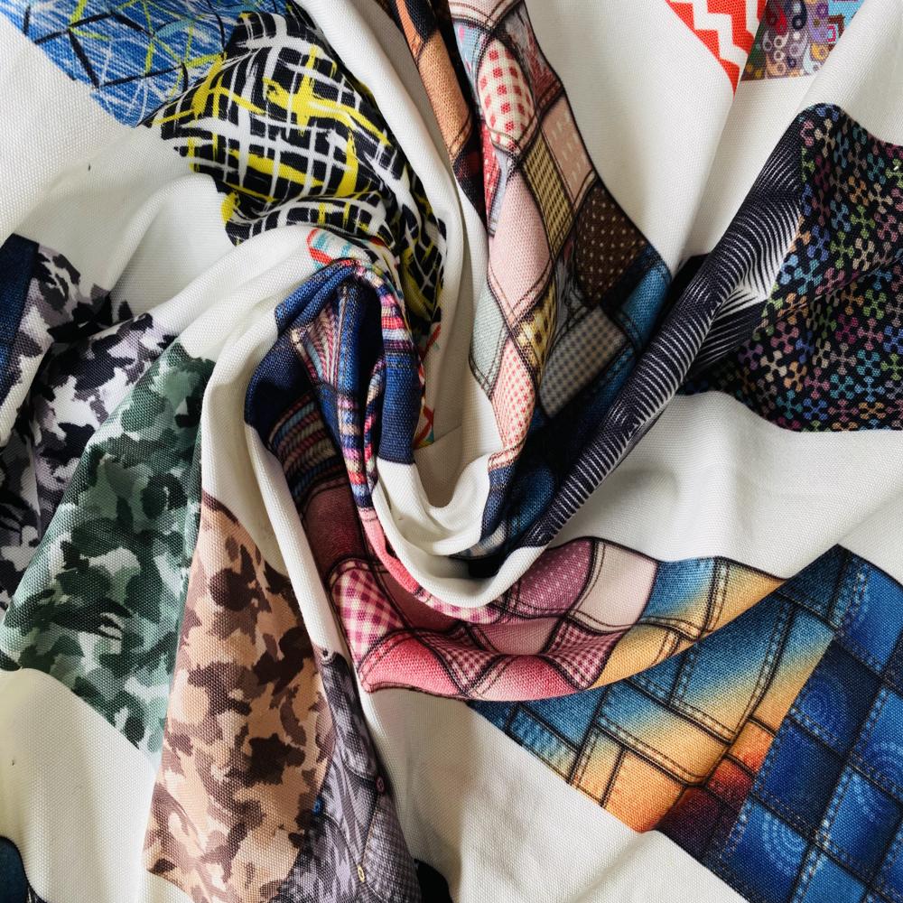 100%  POLYSTER FABRIC (PLAIN & PRINTED)
