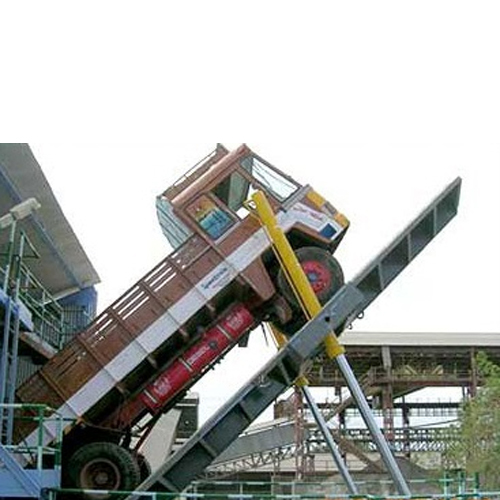 औद्योगिक हाइड्रोलिक ट्रक अनलोडर