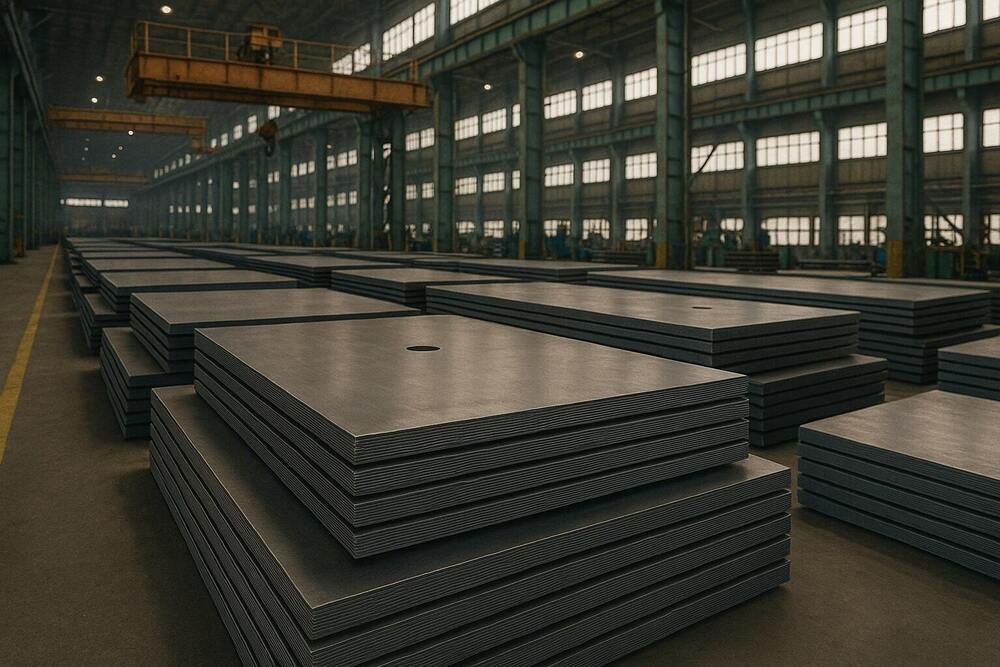 Mild Steel Sheets - 0.5 to 4 mm Thick, Galvanized Surface | Industrial-Grade Plates for Fabrication, Structural Support, and Versatile Applications