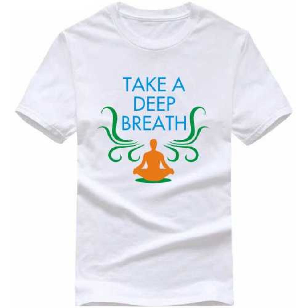 Printed Yoga t shirt