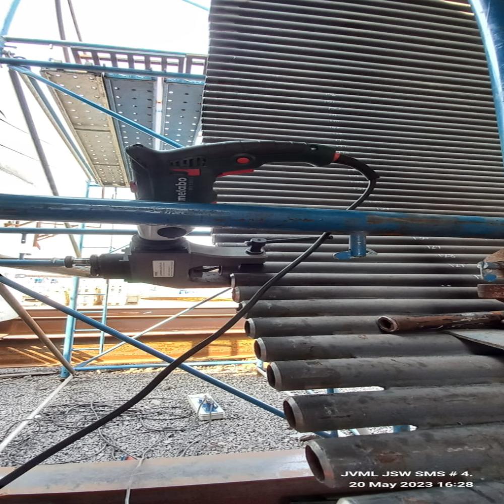 Insitu Boiler Tube Beveling Machine - Color: Silver