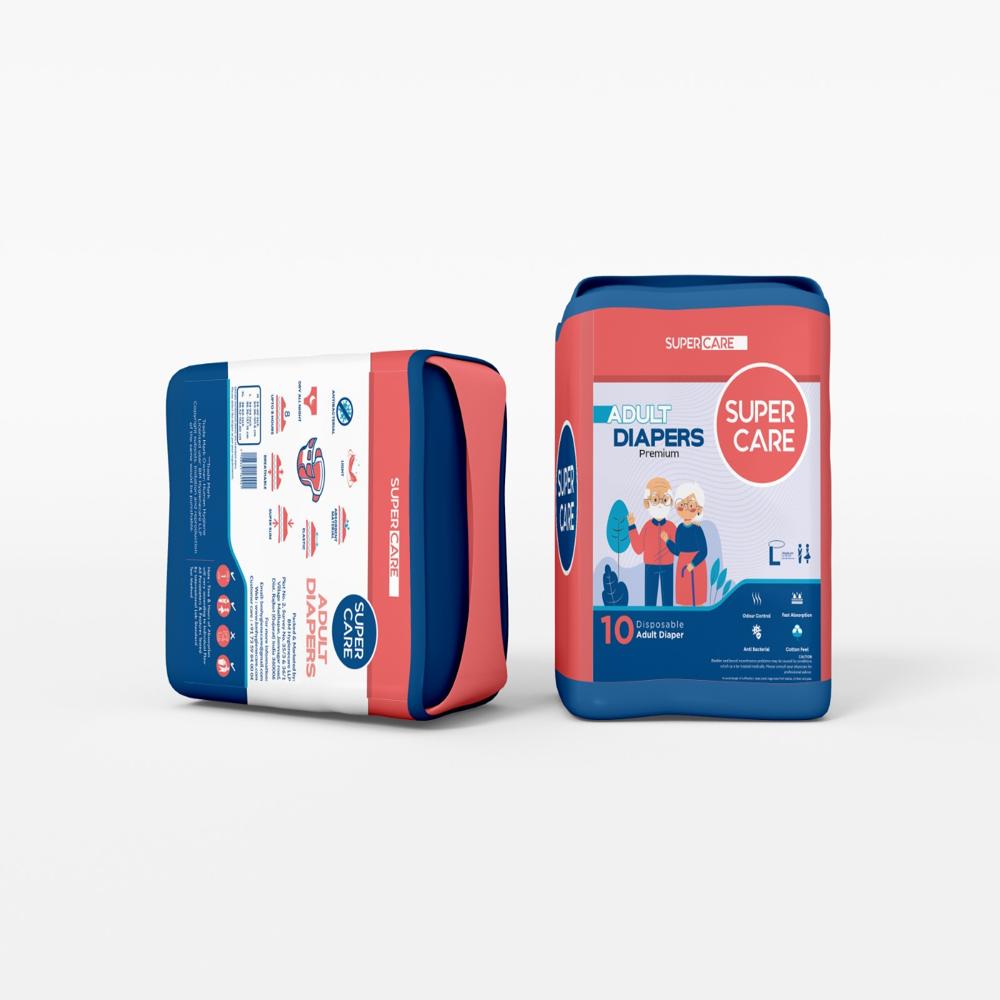 Eco-Friendly Adult Diapers - Application: Industrial