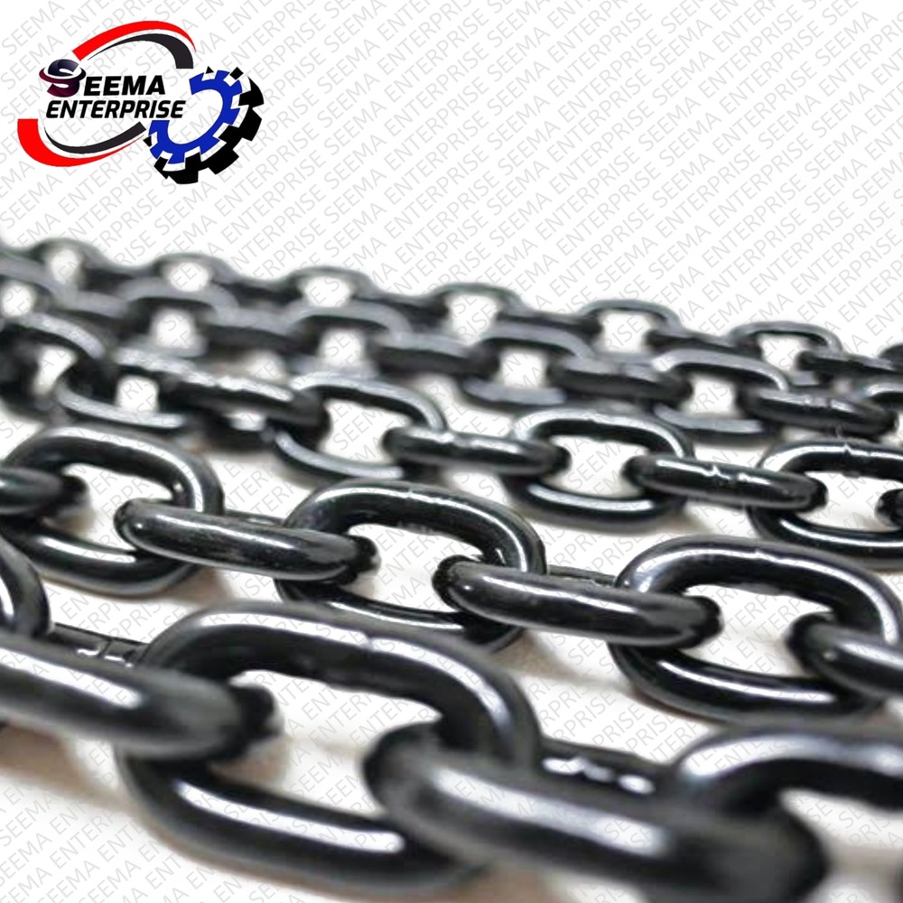 Mild Steel Chain - Color: Black