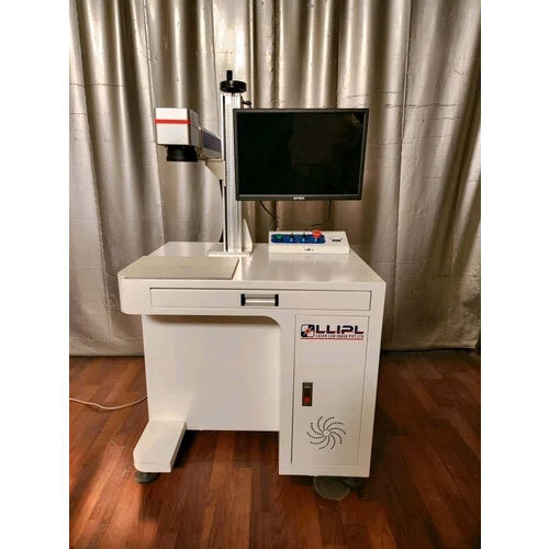 Laser Marking Machine - Color: White
