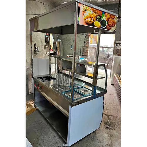 Ss Food Display Counter - Color: Silver