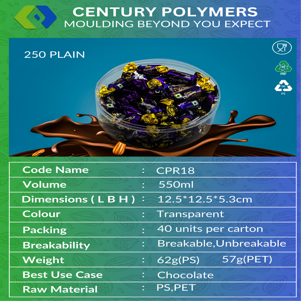 Cp 250 Plain (Cpr18) - Color: Transparent
