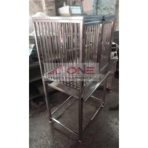 स्टेनलेस स्टील पालतू पिंजरा