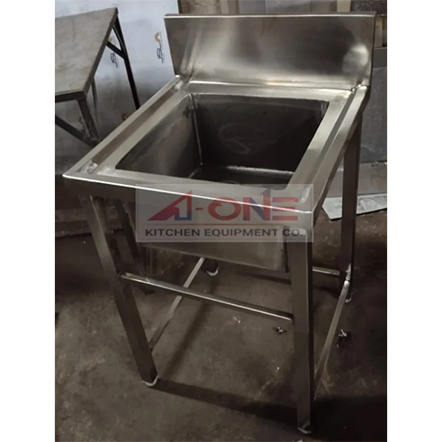Commercial Kitchen Single Sink Unit