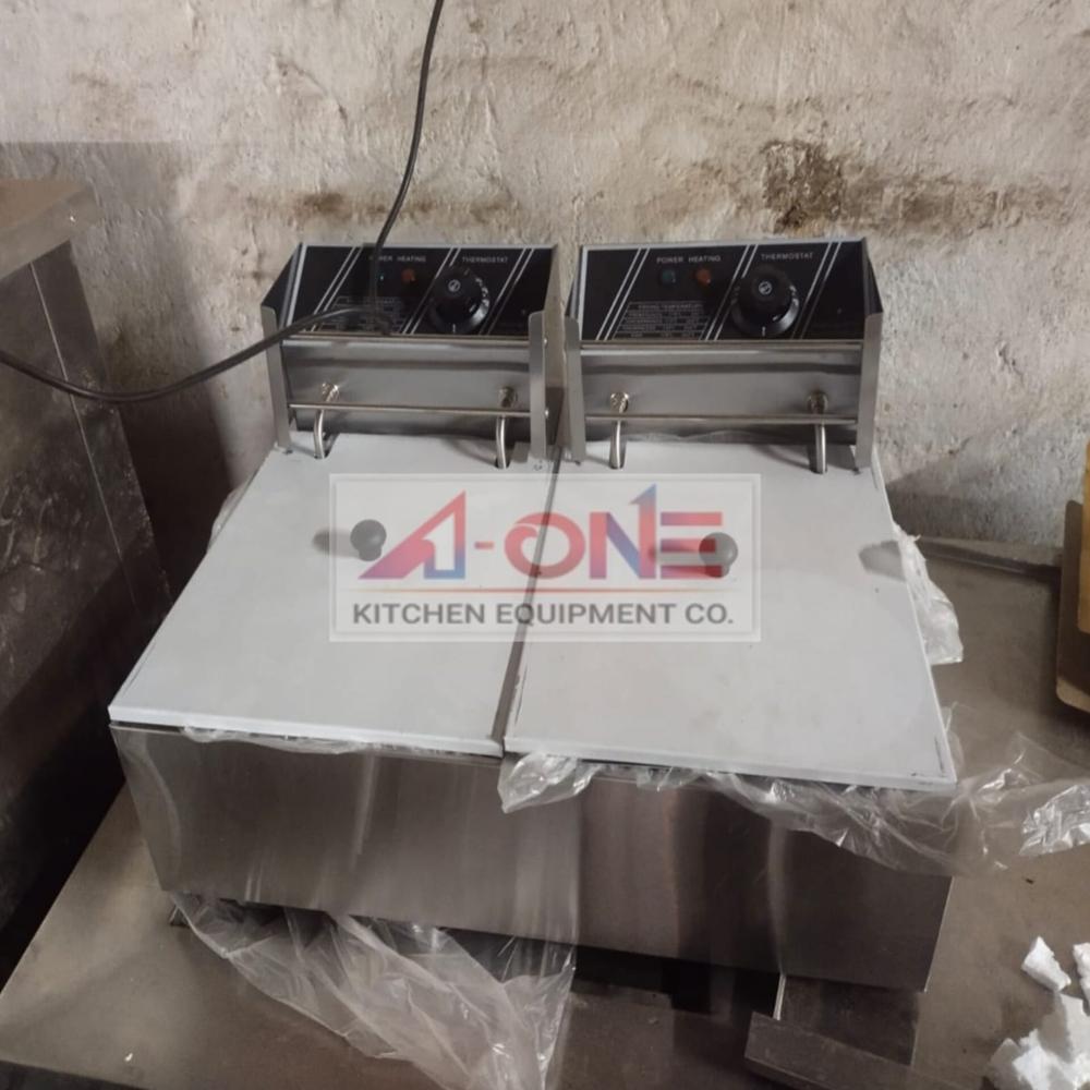 Table Top Double Deep Fat Fryer - Capacity: 6 Ltr