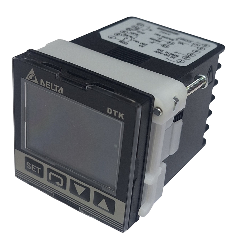 Delta Temperatur Controller Dtk4848r12 - Ac 100-240v, 50/60hz, 5va Max, Rs-485 Communication, Relay Output With Dual Alarm Outputs