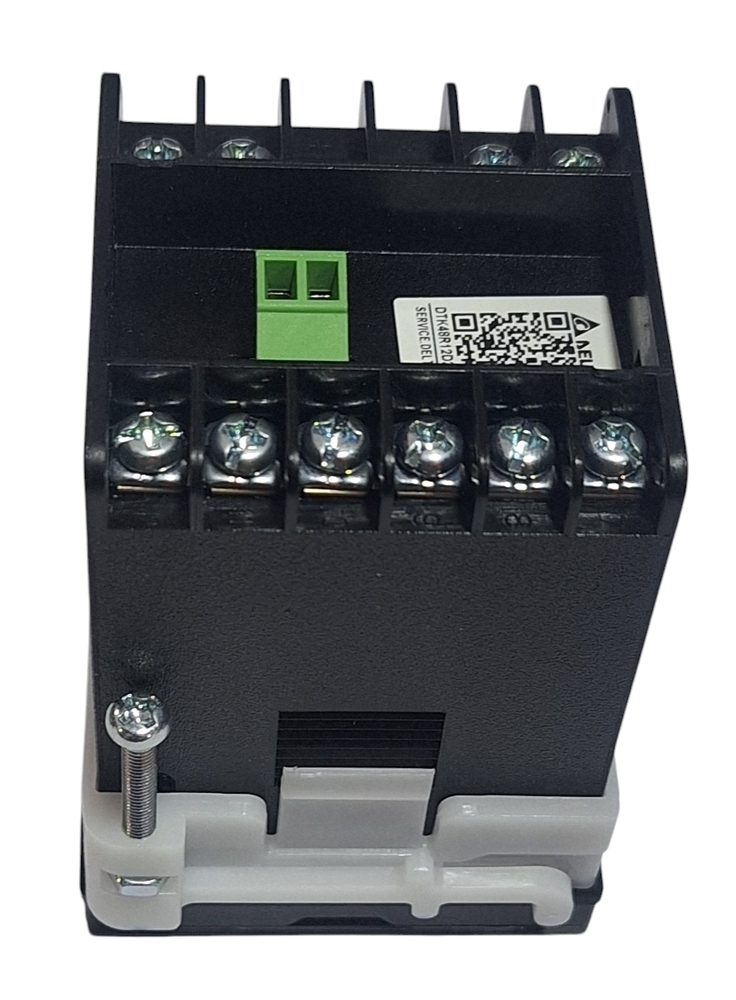 Delta Temperatur Controller Dtk4848r12 - Ac 100-240v, 50/60hz, 5va Max, Rs-485 Communication, Relay Output With Dual Alarm Outputs