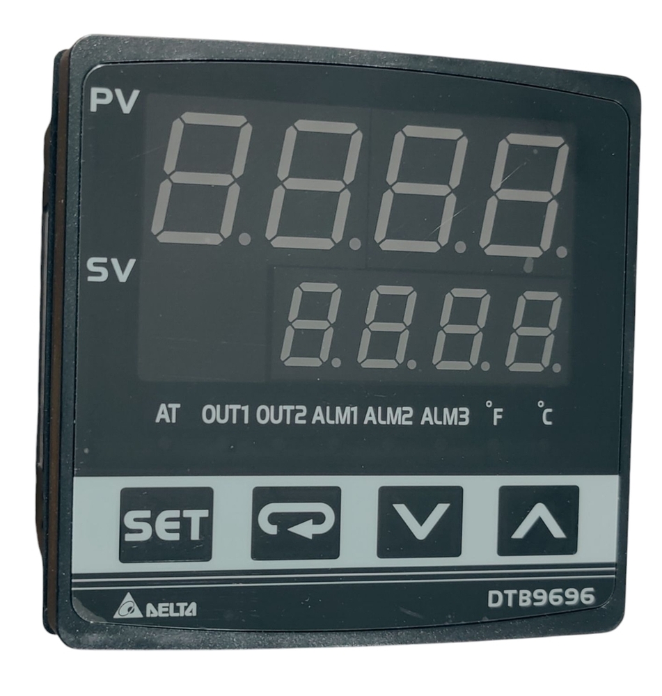 Delta Temperatur Controller Dtb9696rr - Ac 100-240v 50/60hz, 5va With Rs-485 Output, Dual Relay Outputs For Enhanced Temperature Regulation