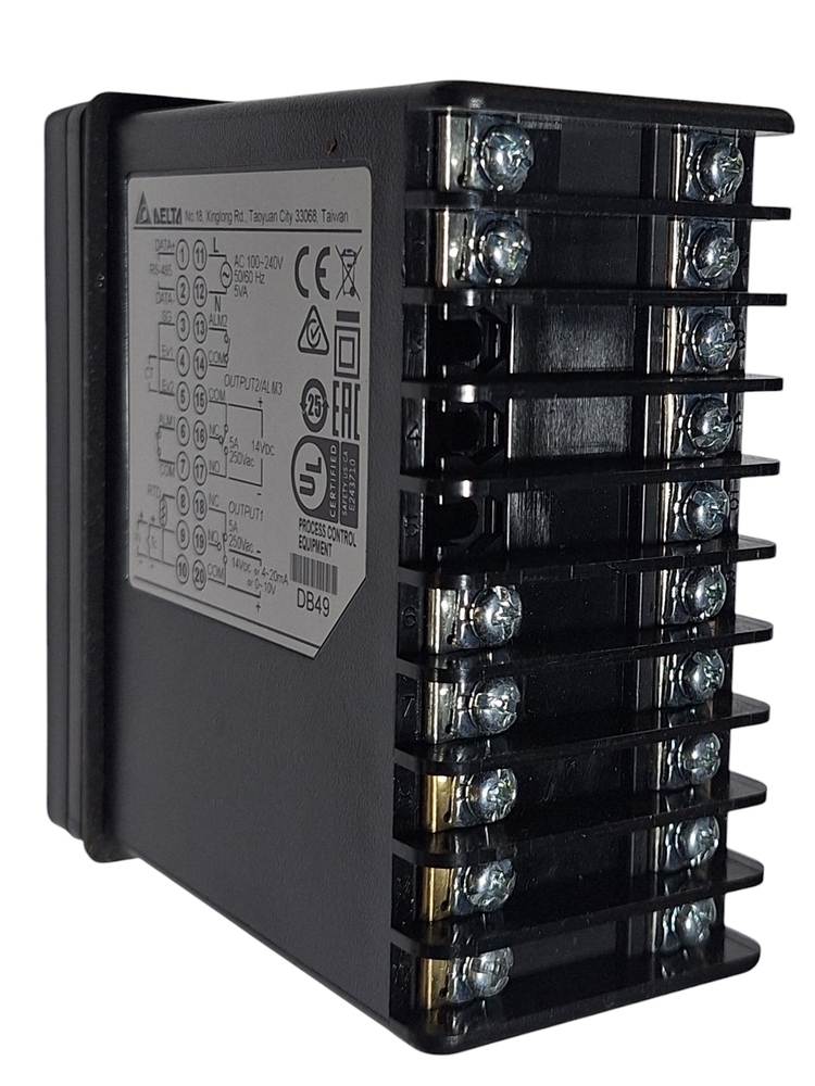 Delta Temperatur Controller Dtb4896vr - Ac 100-240v, 5va Input , Rs-485 Output, Voltage Pulse Relay Functions For Accurate Temperature Regulation