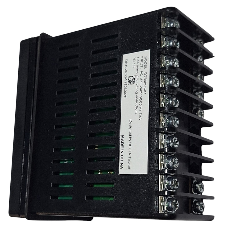 Delta Temperatur Controller Dtb4896vr - Ac 100-240v, 5va Input , Rs-485 Output, Voltage Pulse Relay Functions For Accurate Temperature Regulation