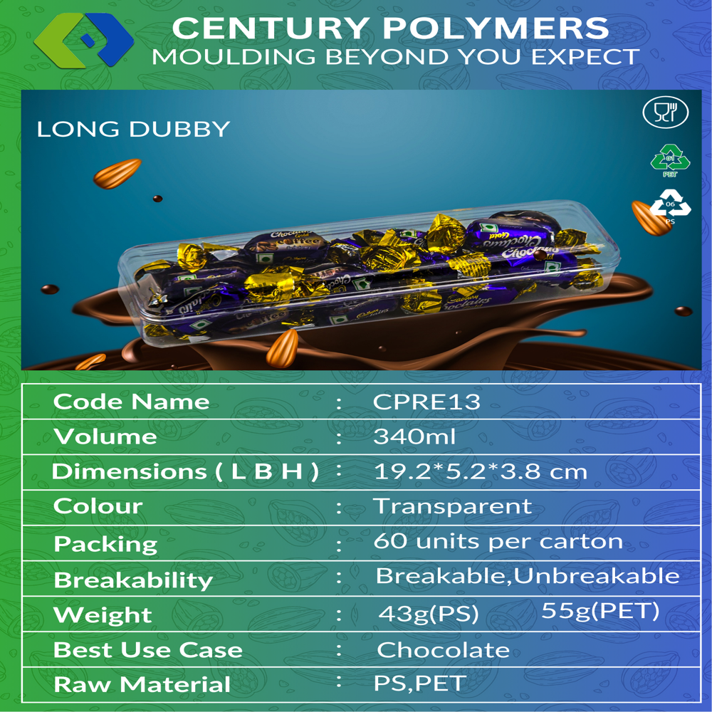 Long Dubby (Cpre13) - Capacity: 340 Milliliter (Ml)