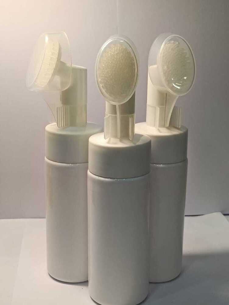 42MM Silicone Brush Foaming Pump White