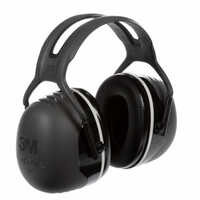 X5a Eu Headband Ear Muff - Color: Black
