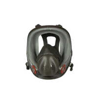 6800 Medium Respirator Full Face Mask - Color: Black