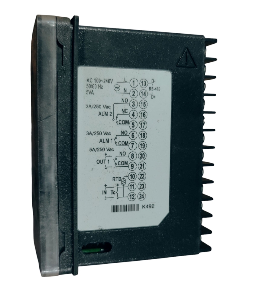 Delta Temperatur Controller Dtk4896v12 - Ac 100-240v, 50/60hz, 5va Max With Rs-485 Interface, Voltage Pulse Output & Dual Alarm Outputs