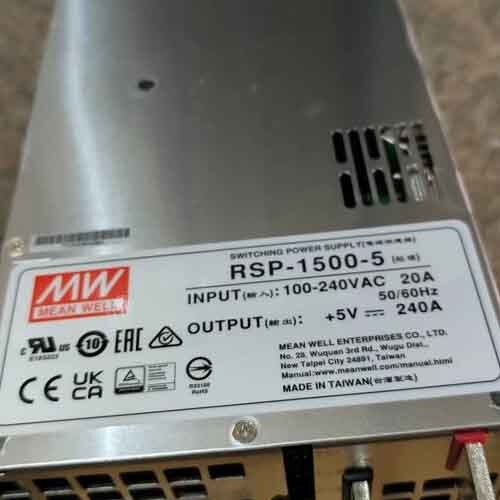 RSP-1500-5 Meanwell Power Supply