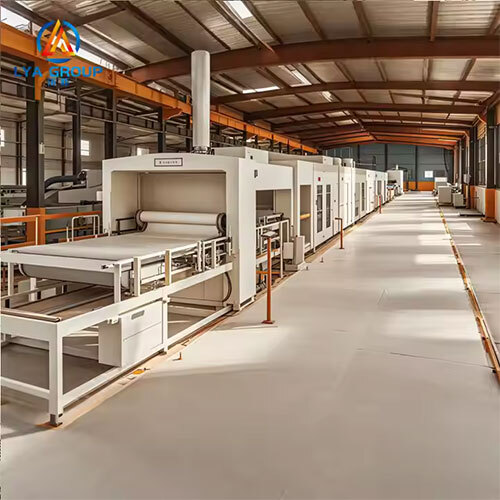 Semi Automatic Exterior Wall Tiles Making Machine Indoor MCM Flexible Soft Ceramic Tiles Production Line