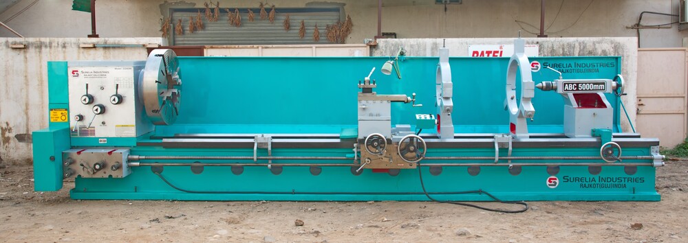 All Geared Extra Heavy Duty Plano Bed Lathe machine 20 feet