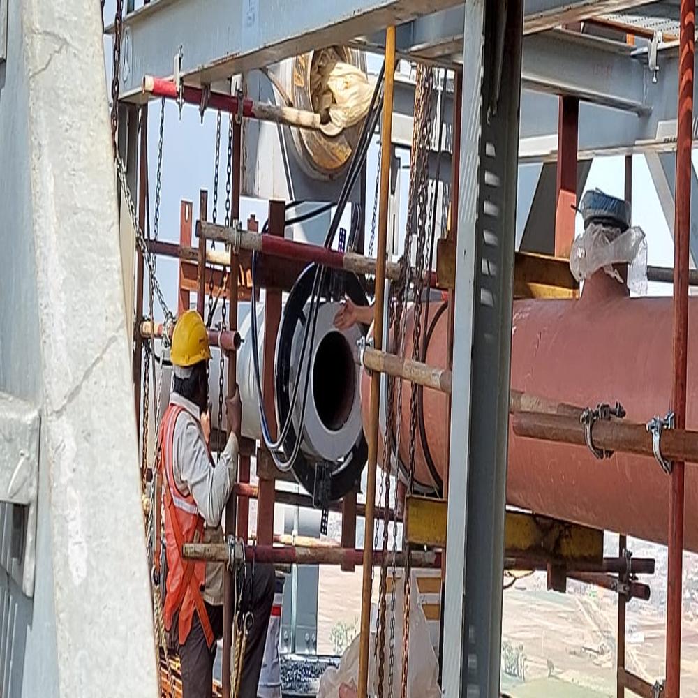 Cold Pipe Cutting Beveling Machine - Color: Silver