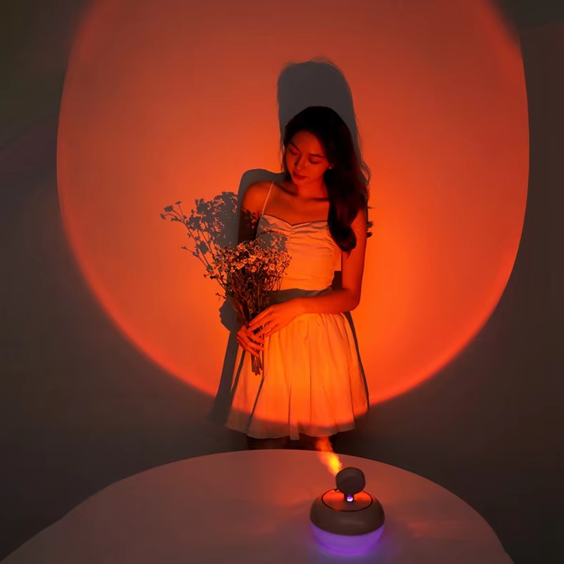 H2o Humidifier Sunset Light - Capacity: 300ml Milliliter (Ml)