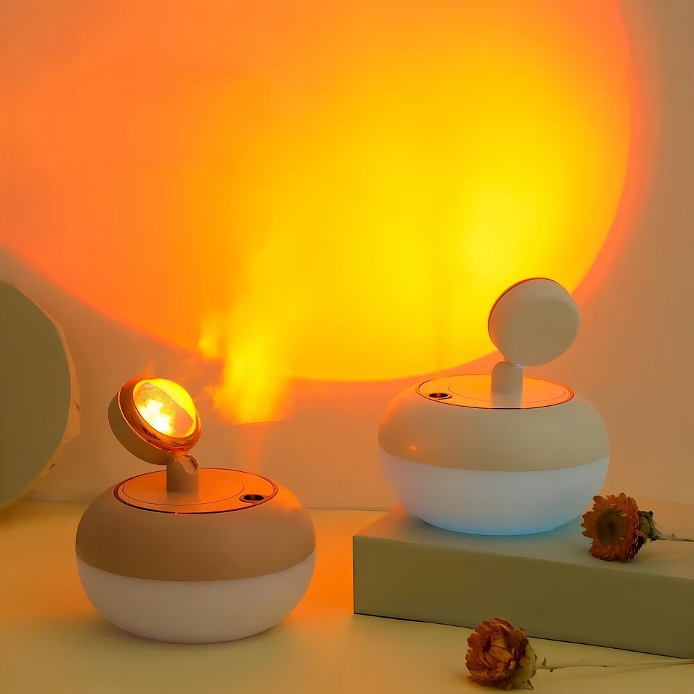 H2o Humidifier Sunset Light - Capacity: 300ml Milliliter (Ml)