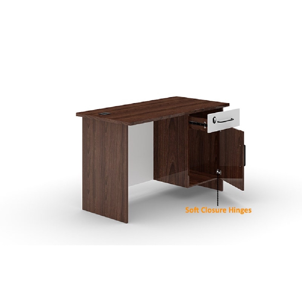 Royaloak Naples Italian Office Table | Engineered Wood With High Glossy Finish | Of8010 - Design: Modern