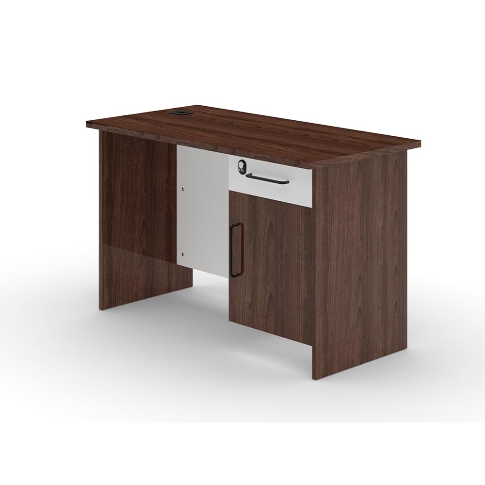 Royaloak Naples Italian Office Table | Engineered Wood With High Glossy Finish | Of8010 - Design: Modern